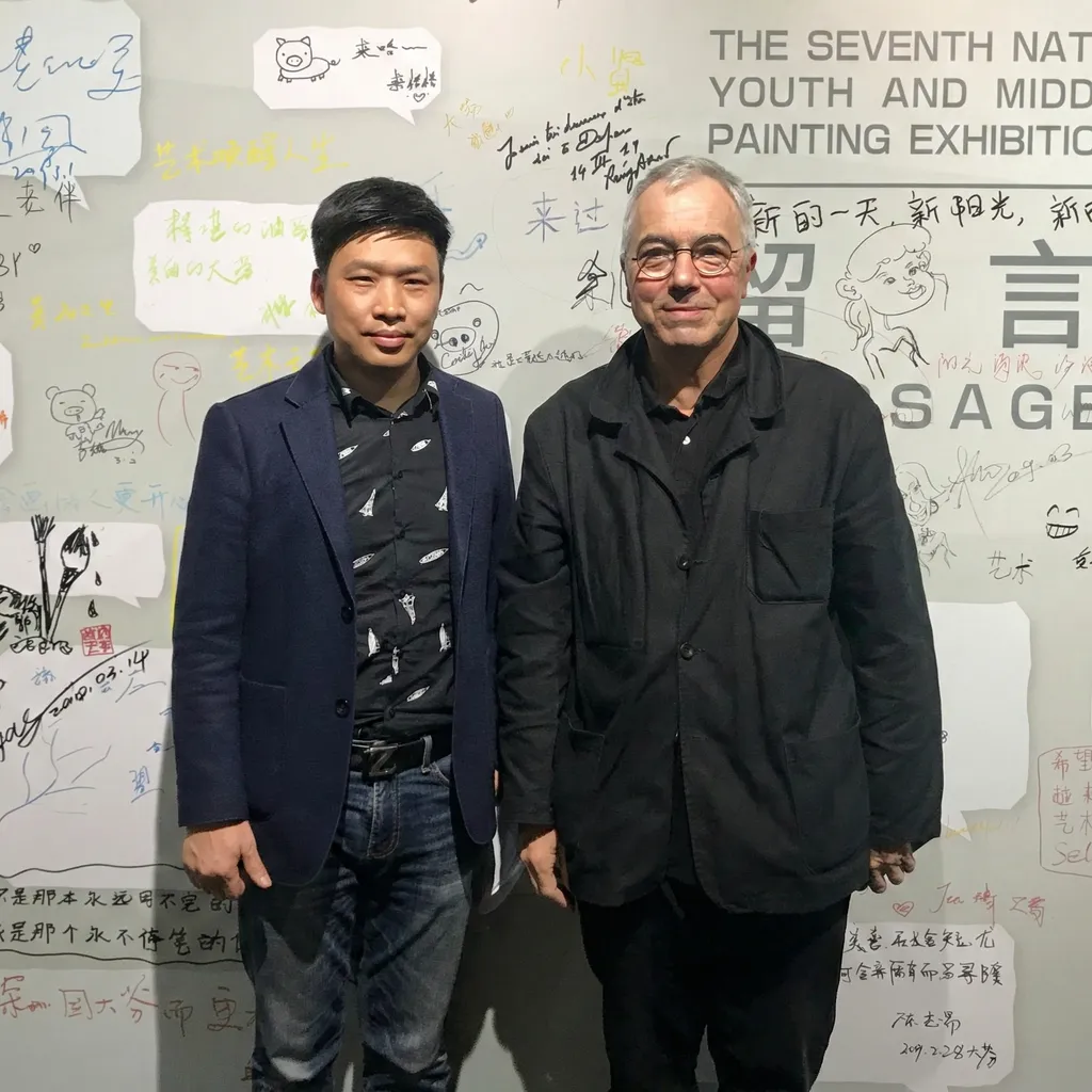 President of the French Fine Arts Association, Rémi Ayrong