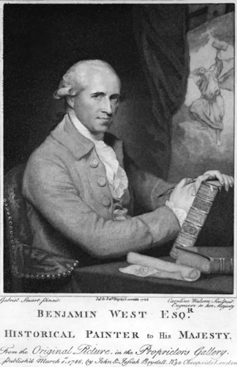 Portrait of Benjamin West