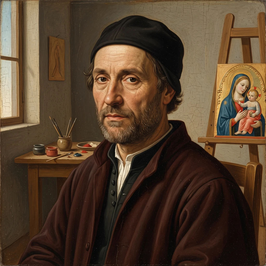 Portrait of Pseudo-pier Francesco Fiorentino