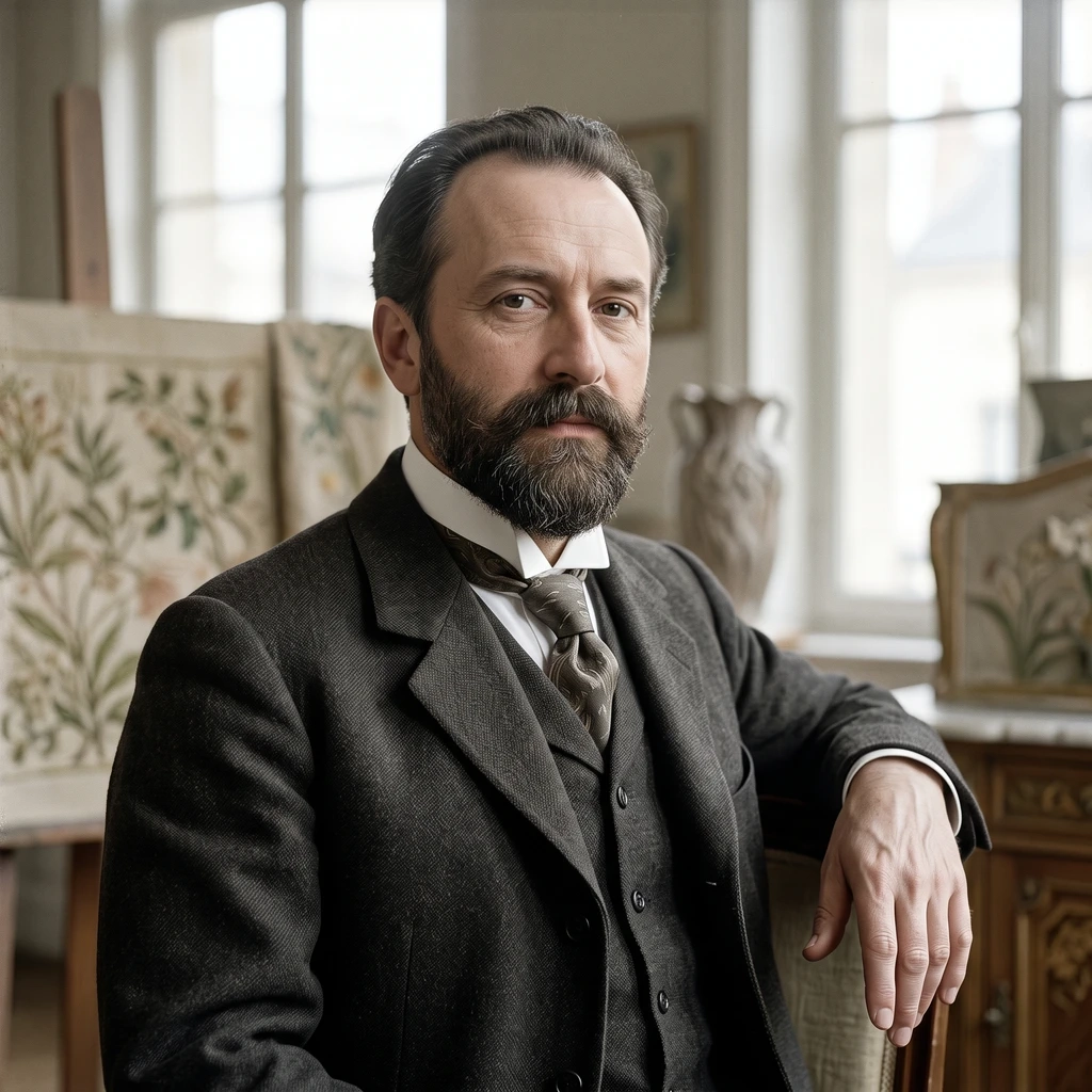 Portrait of Victor Emile Prouvé