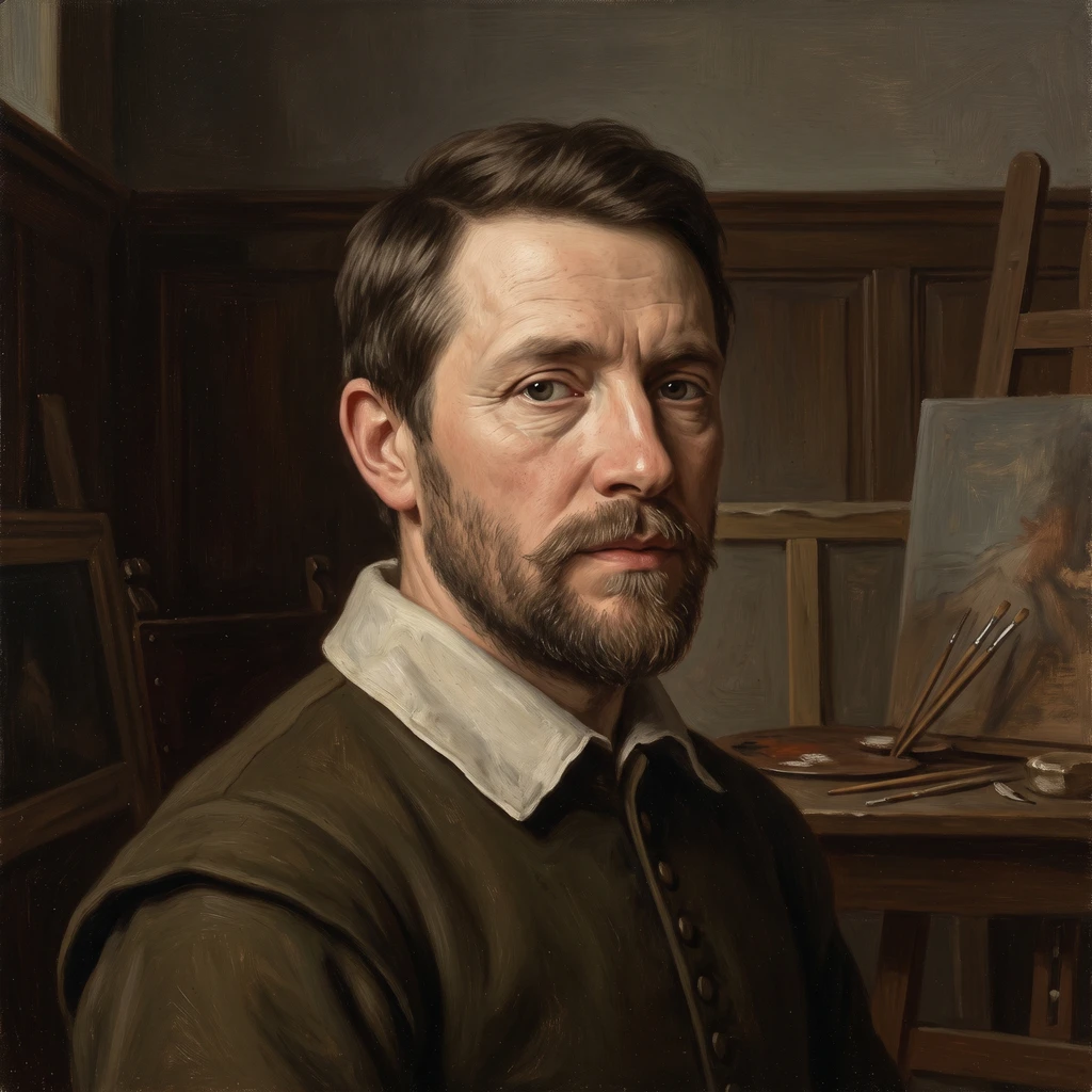 Portrait of Jan Jansz. Buesem