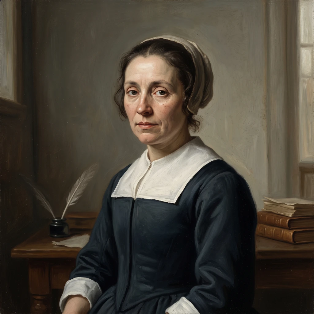 Portrait of Catharina Questiers