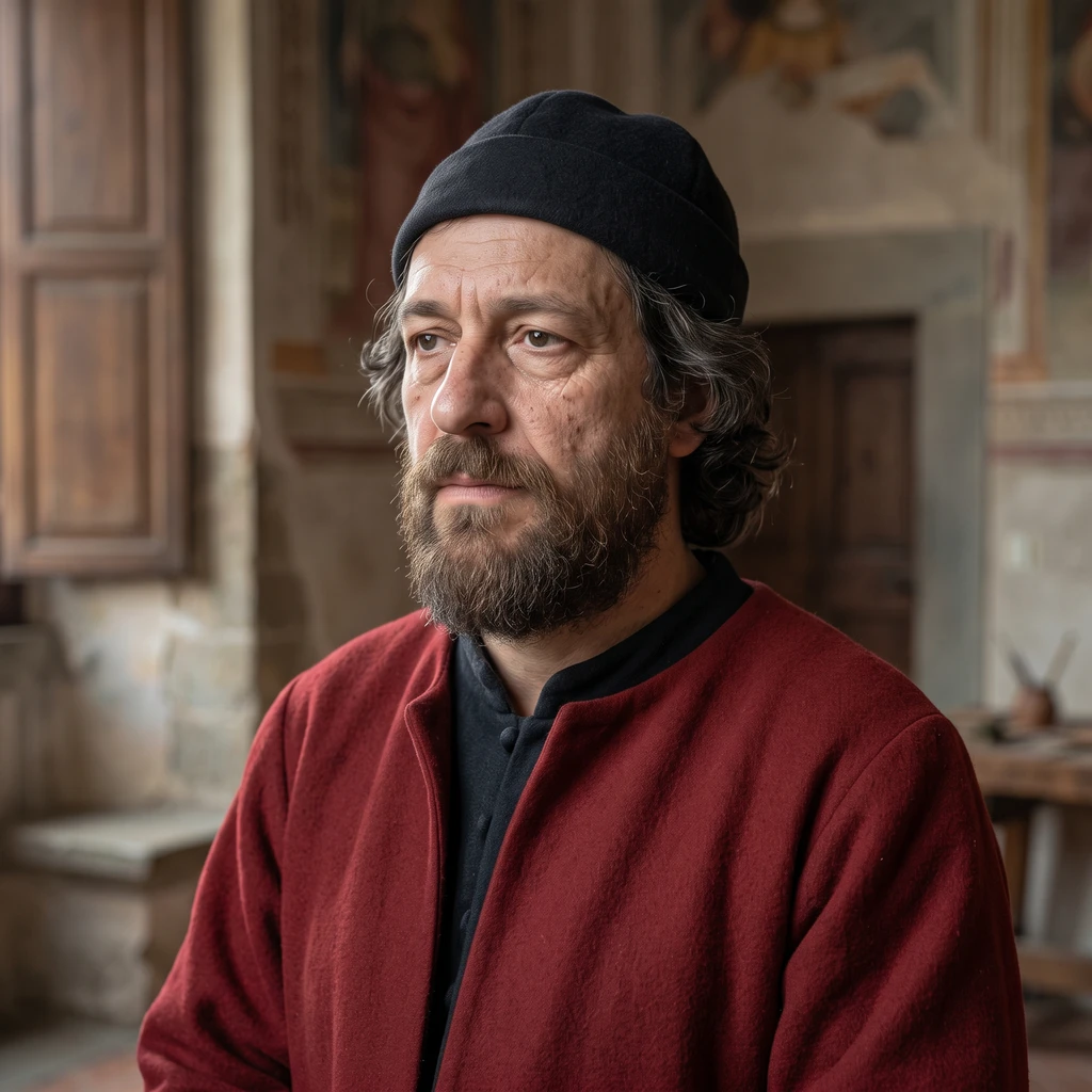 Portrait of Priamo della Quercia