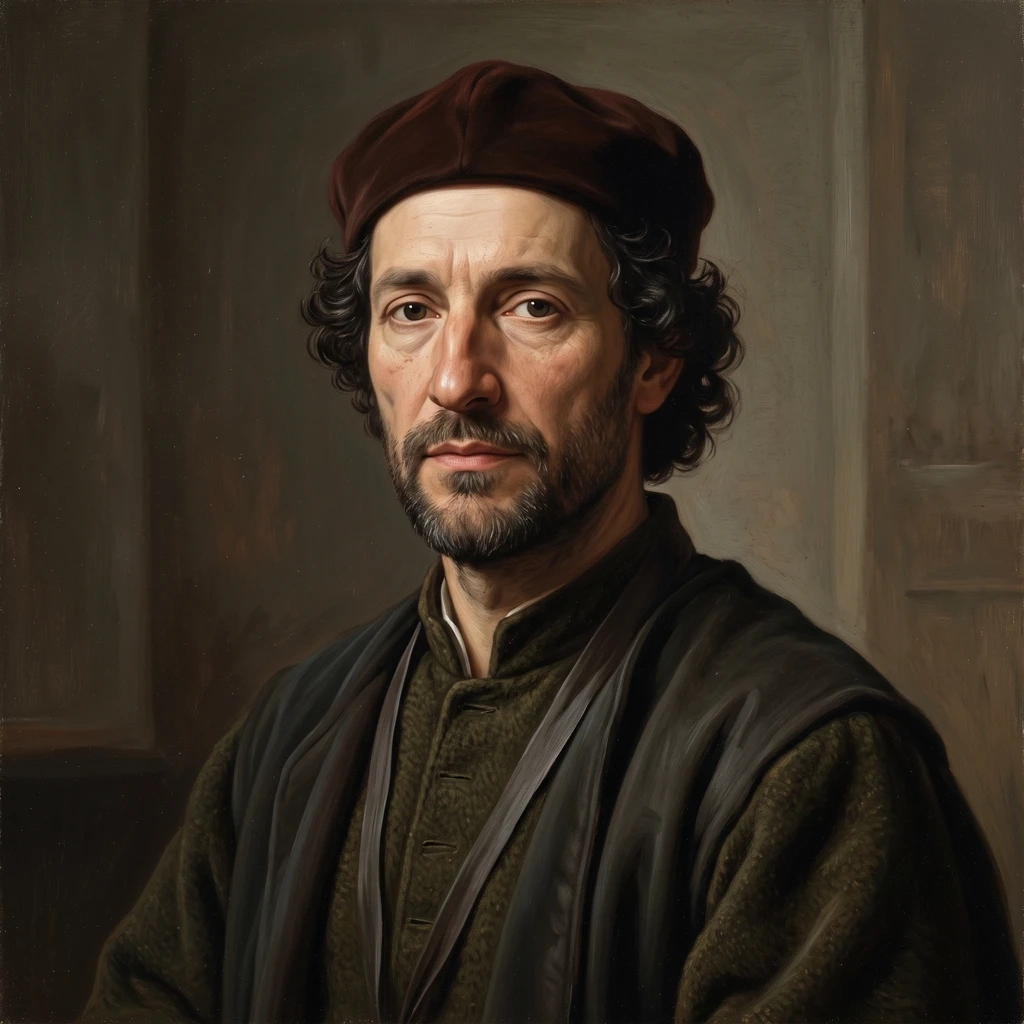 Portrait of Ambrogio de Predis