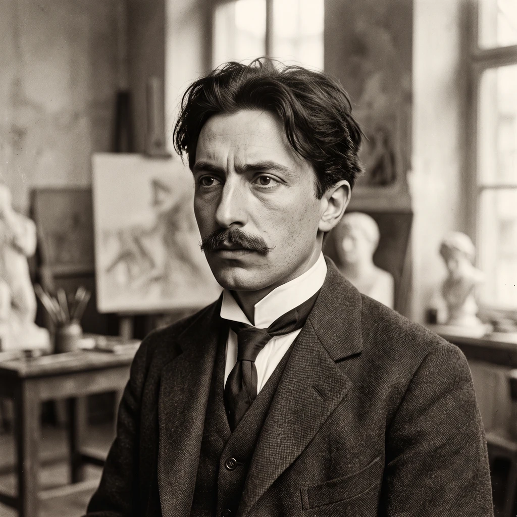 Portrait of Umberto Boccioni