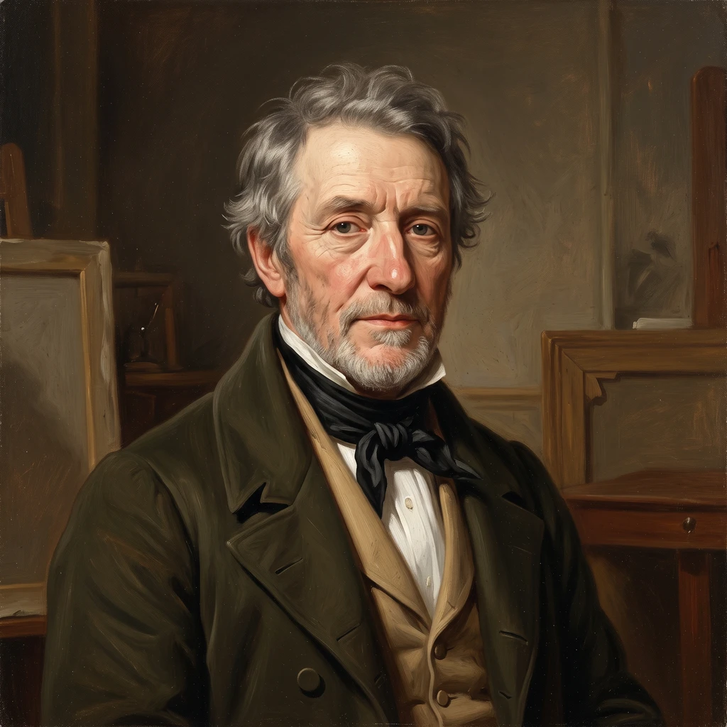 Portrait of Ramsay Richard Reinagle