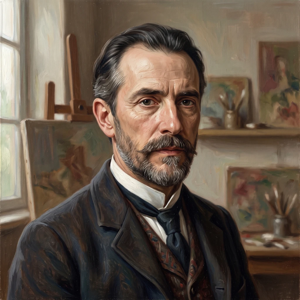 Portrait of Dario de Regoyos Y Valdés