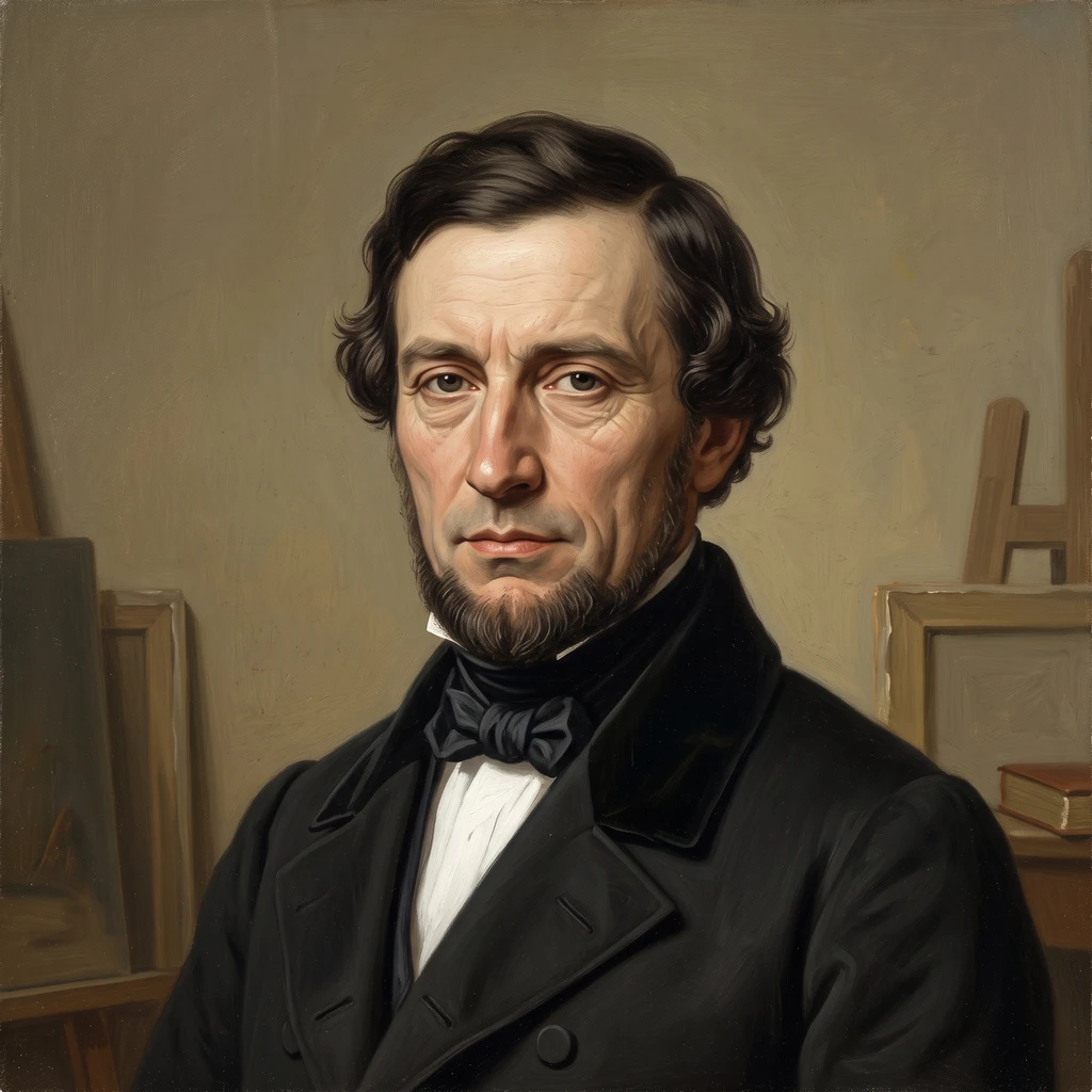 Portrait of Theodor Markus Rehbenitz