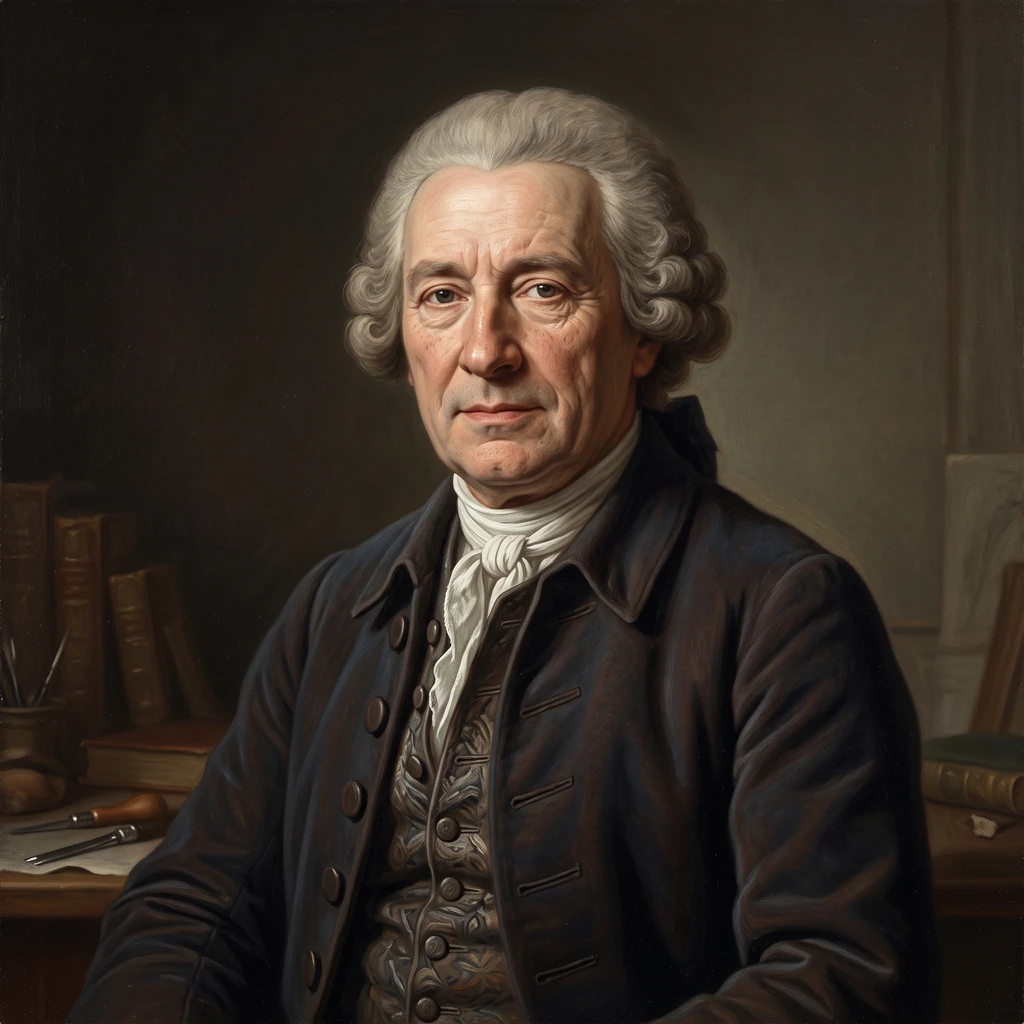 Portrait of Simon François Ravenet