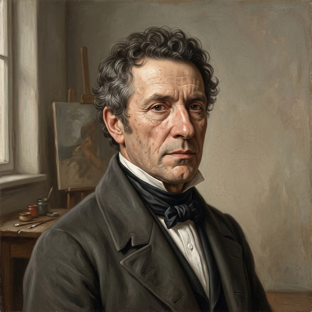 Portrait of Johann Anton Alban Ramboux