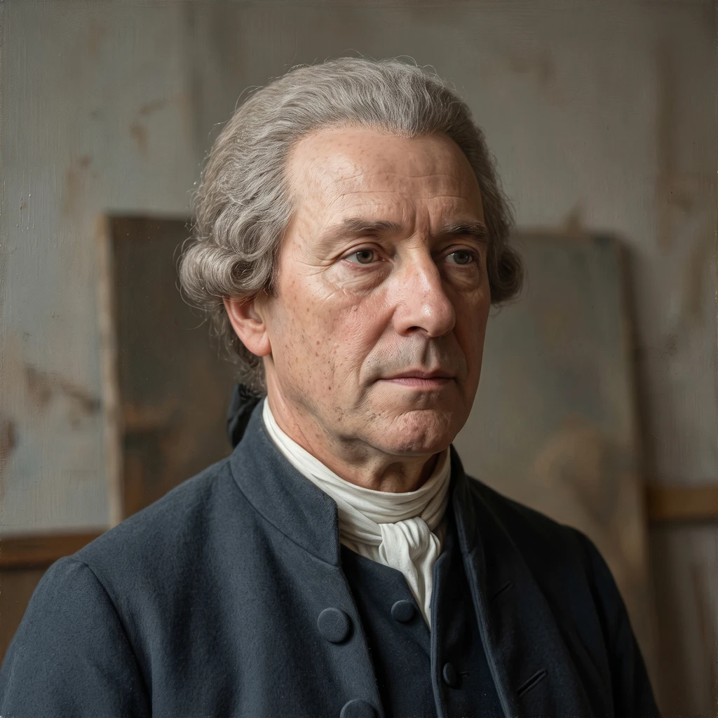Portrait of Nicolas-Jean-Baptiste Raguenet