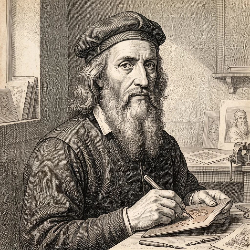 Portrait of Marcantonio Raimondi