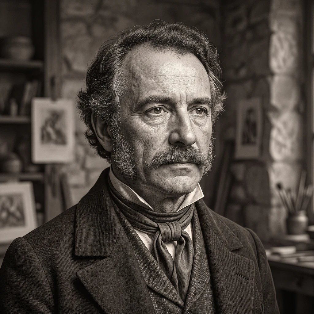Portrait of Auguste Raffet