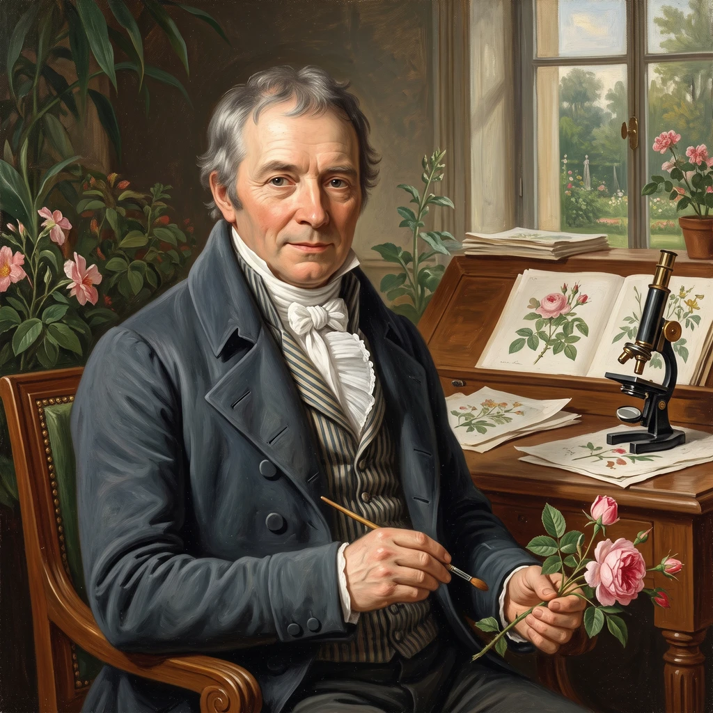 Portrait of Pierre-Joseph Redouté