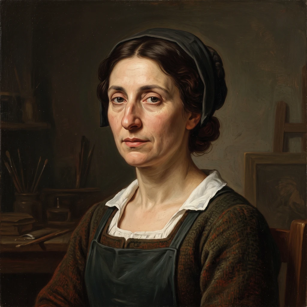 Portrait of Elena Recco