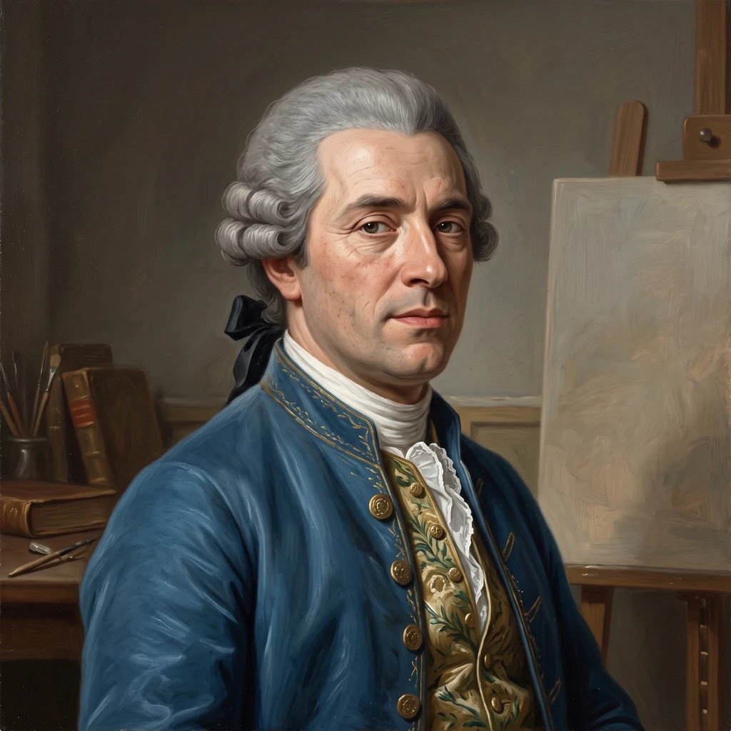 Portrait of Jacques-Philip-Joseph de Saint-quentin