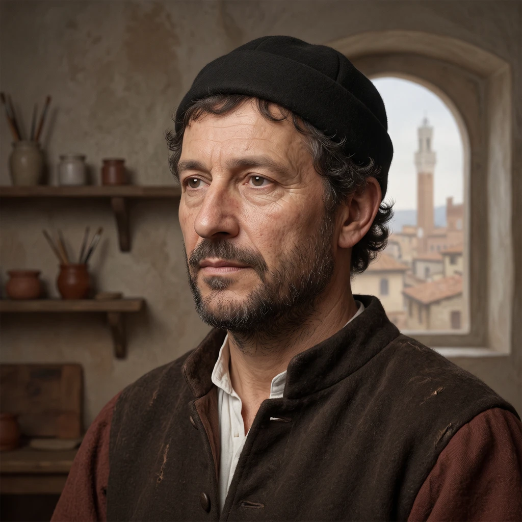 Portrait of Sano di Pietro