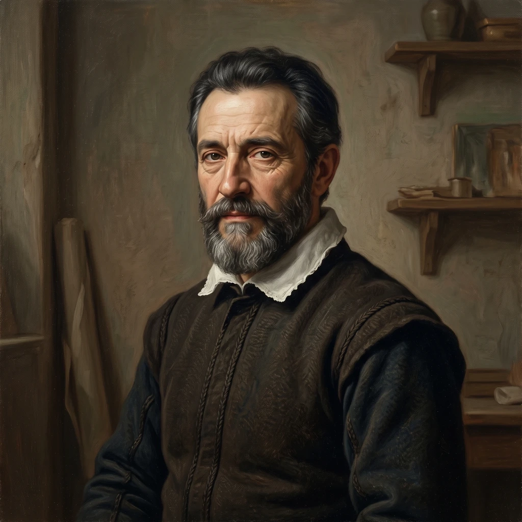 Portrait of Fabrizio Santafede
