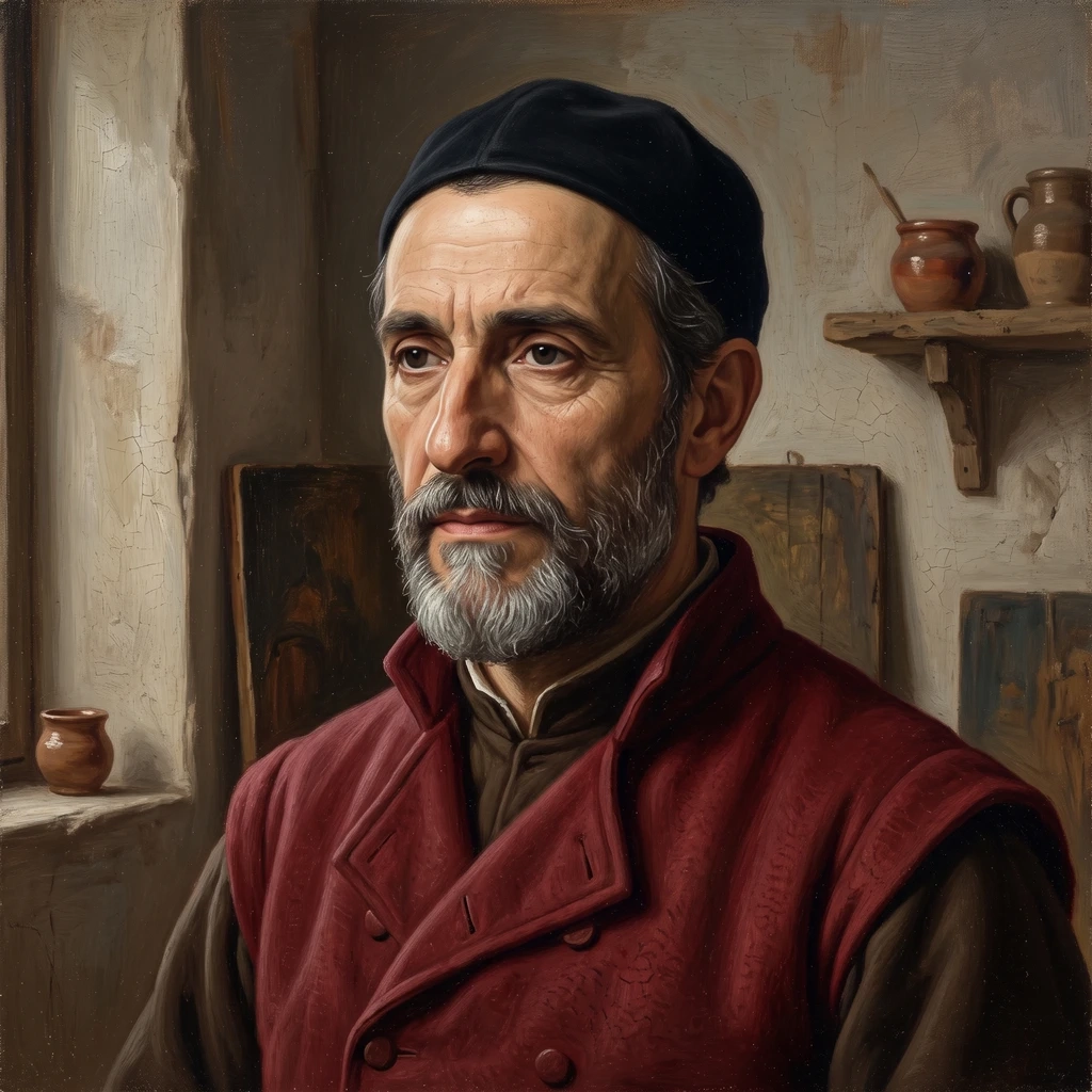 Portrait of Paolo de San Leocadio