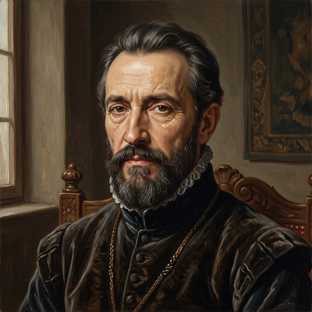 Portrait of Alonso Sanchez Coello