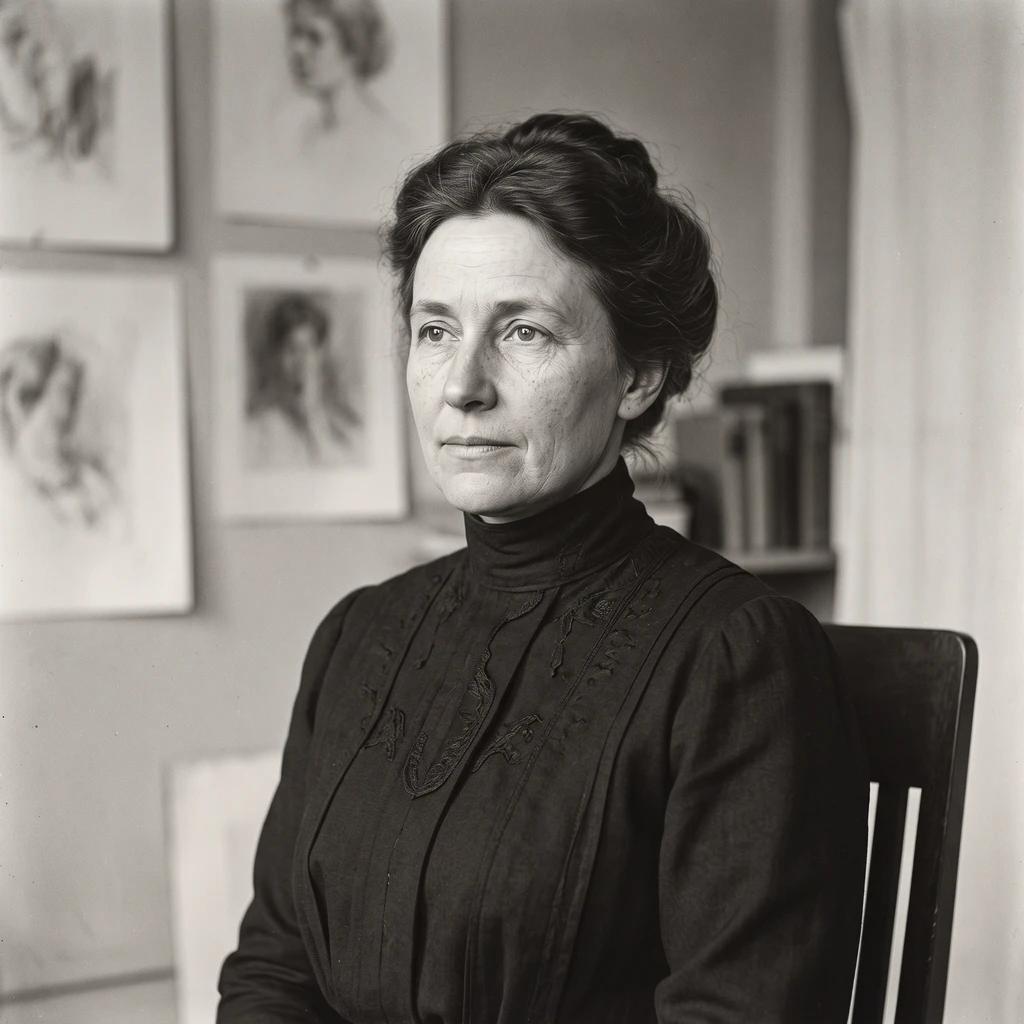 Portrait of Ethel Isadore Brown
