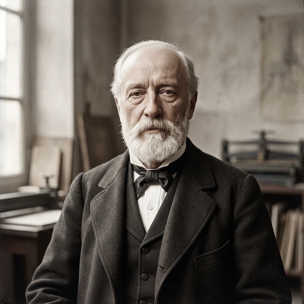 Portrait of Émile Sagot