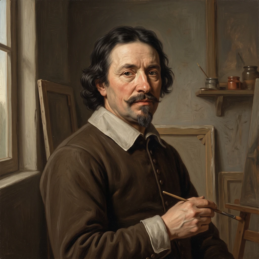 Portrait of Herman Saftleven