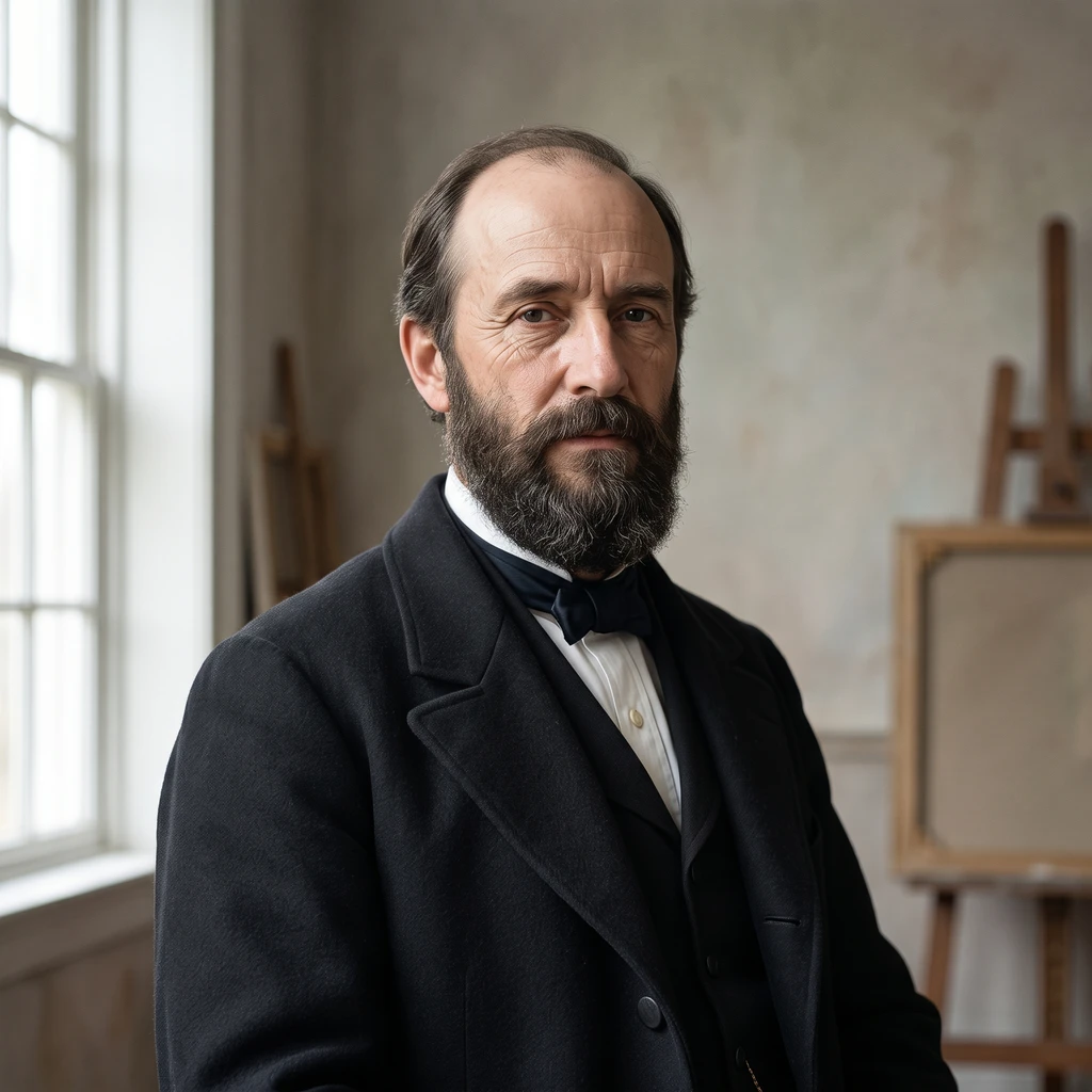 Portrait of James M. Hart
