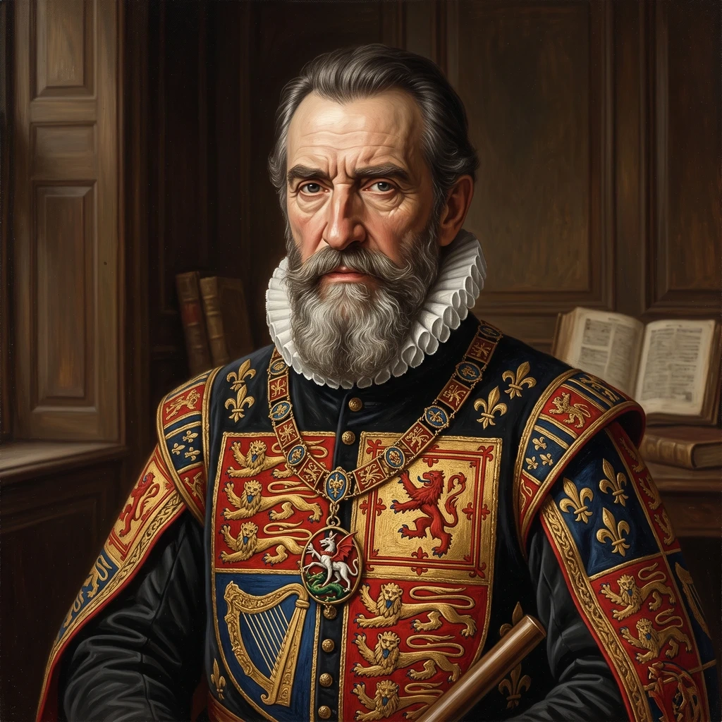 Portrait of Sir William Segar