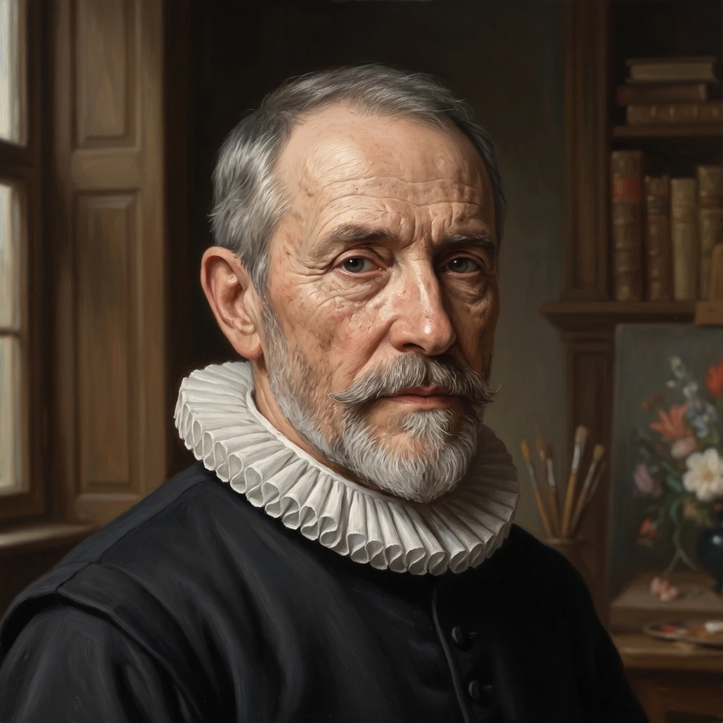 Portrait of Daniel Seghers