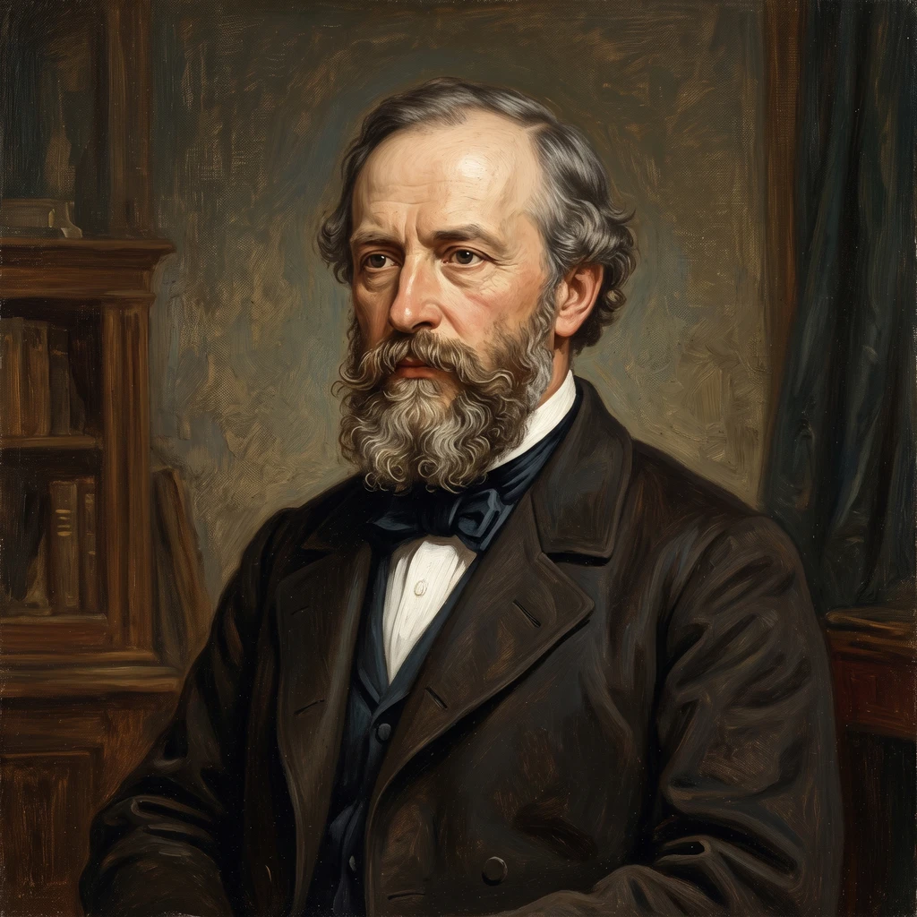 Portrait of Moritz von Schwind