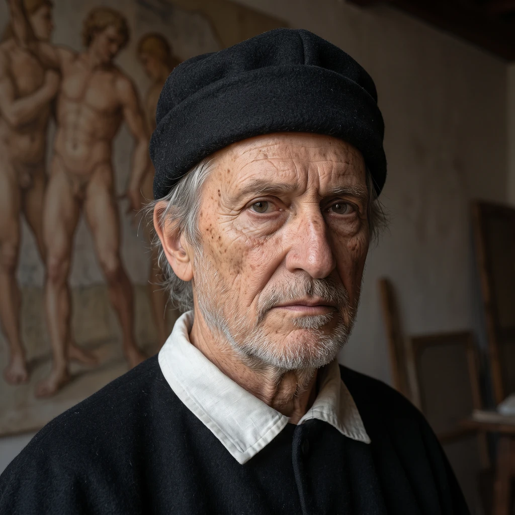 Portrait of Luca Signorelli