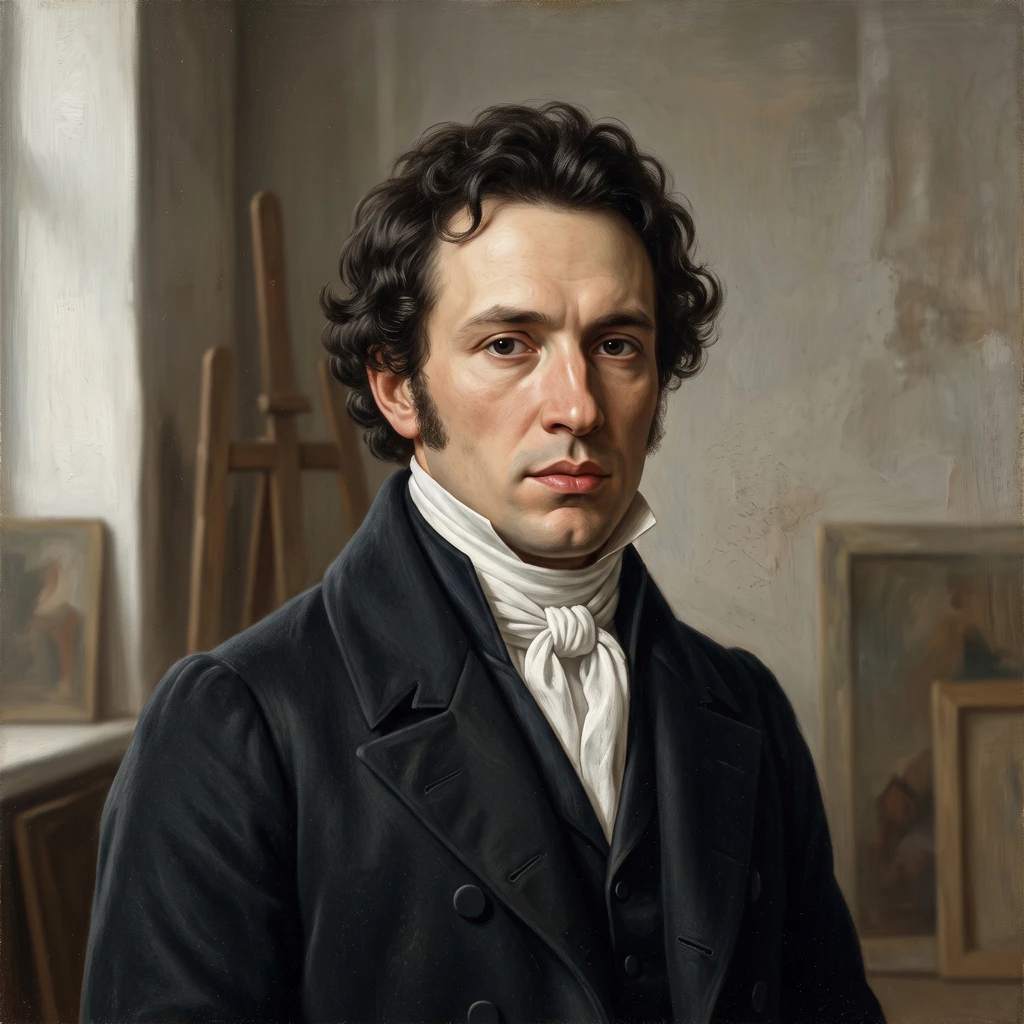 Portrait of Sil'vestr Fedosyevich Shchedrin
