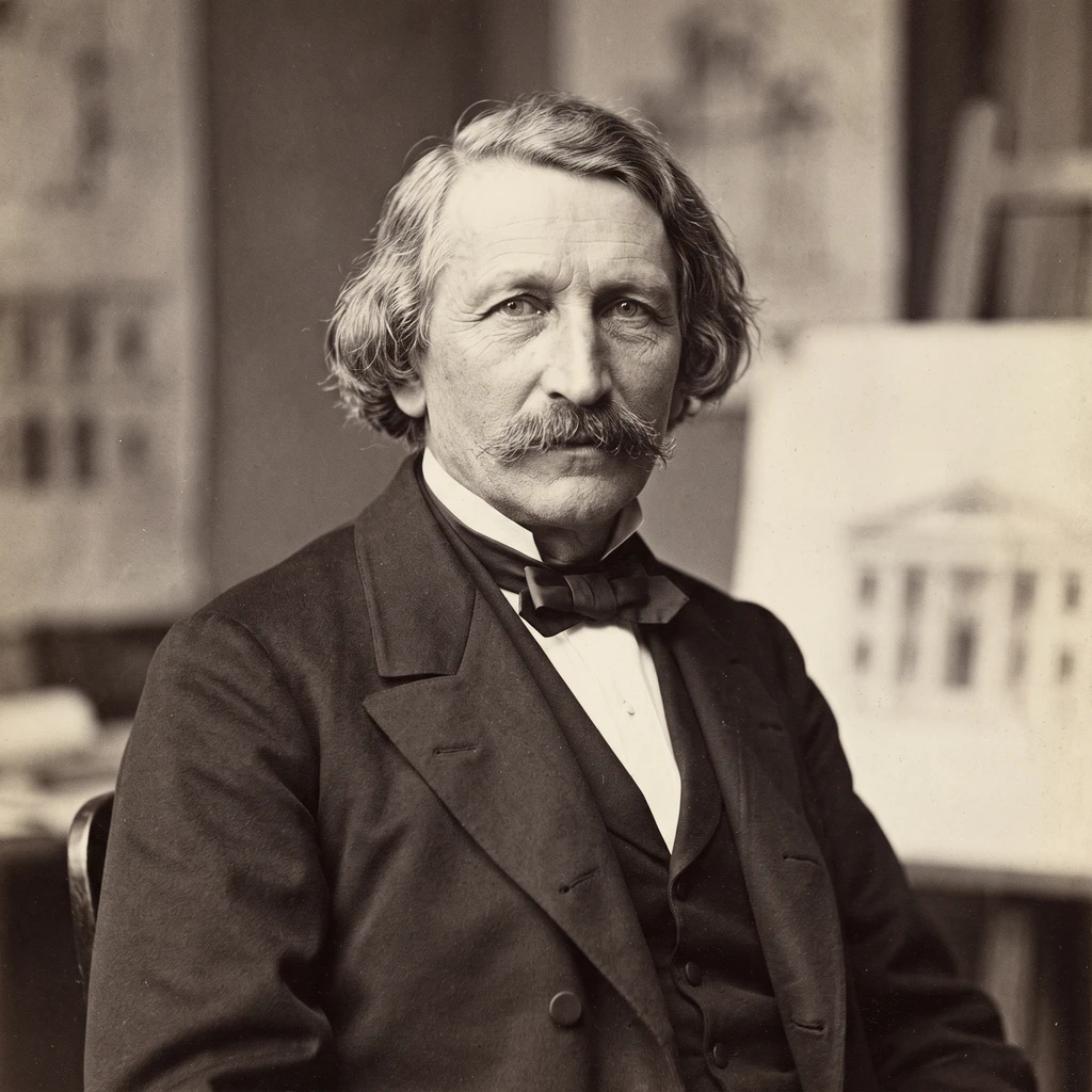 Portrait of Gottfried Semper
