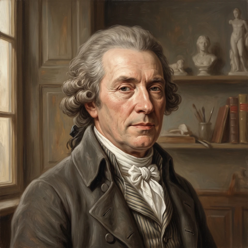 Portrait of Johan Tobias Sergel