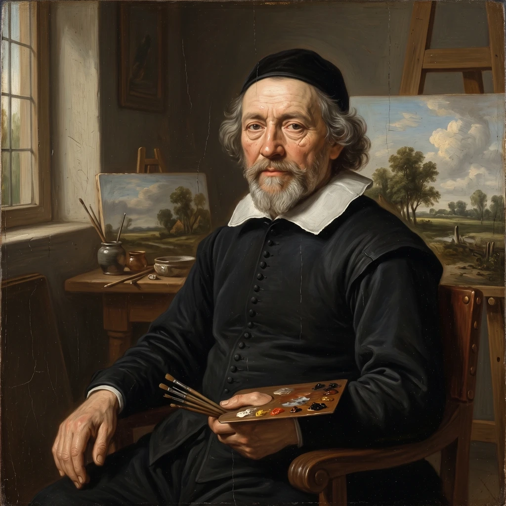 Portrait of Cornelis Symonsz. van der Schalcke