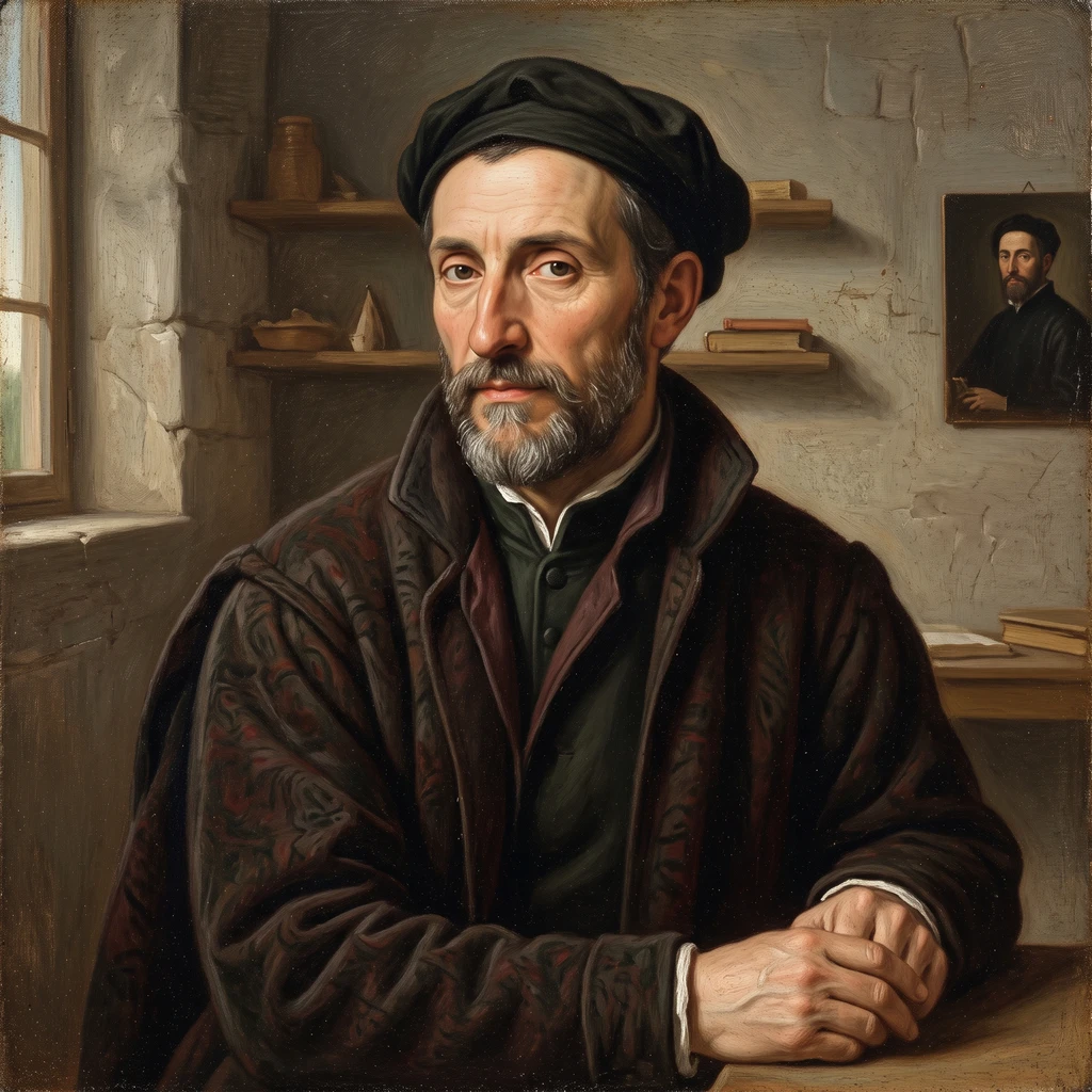Portrait of Giovanni Girolamo Savoldo