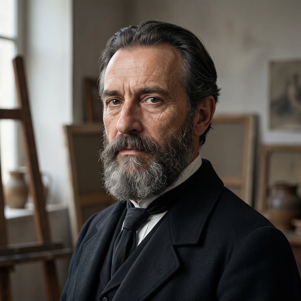 Portrait of Egisto Sarri