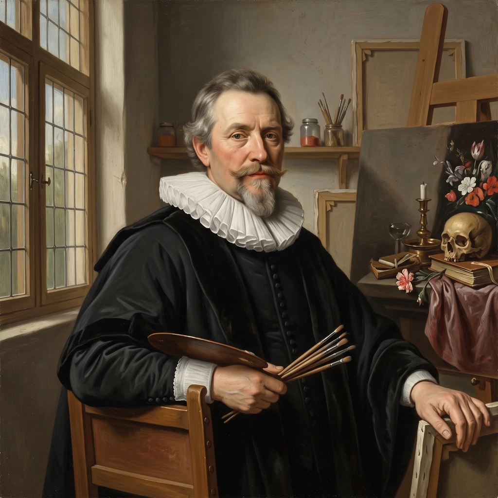 Portrait of Aelbert Jansz. van der Schoor