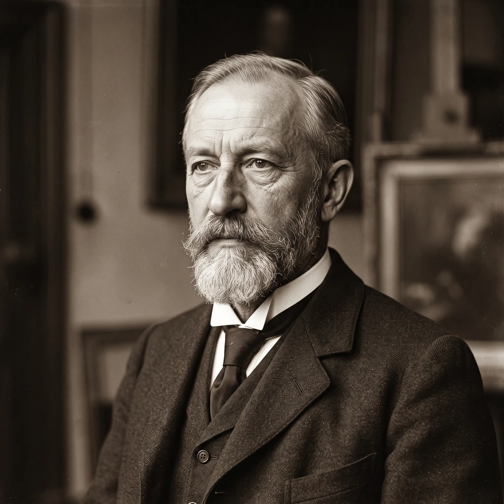 Portrait of Otto Franz Scholderer