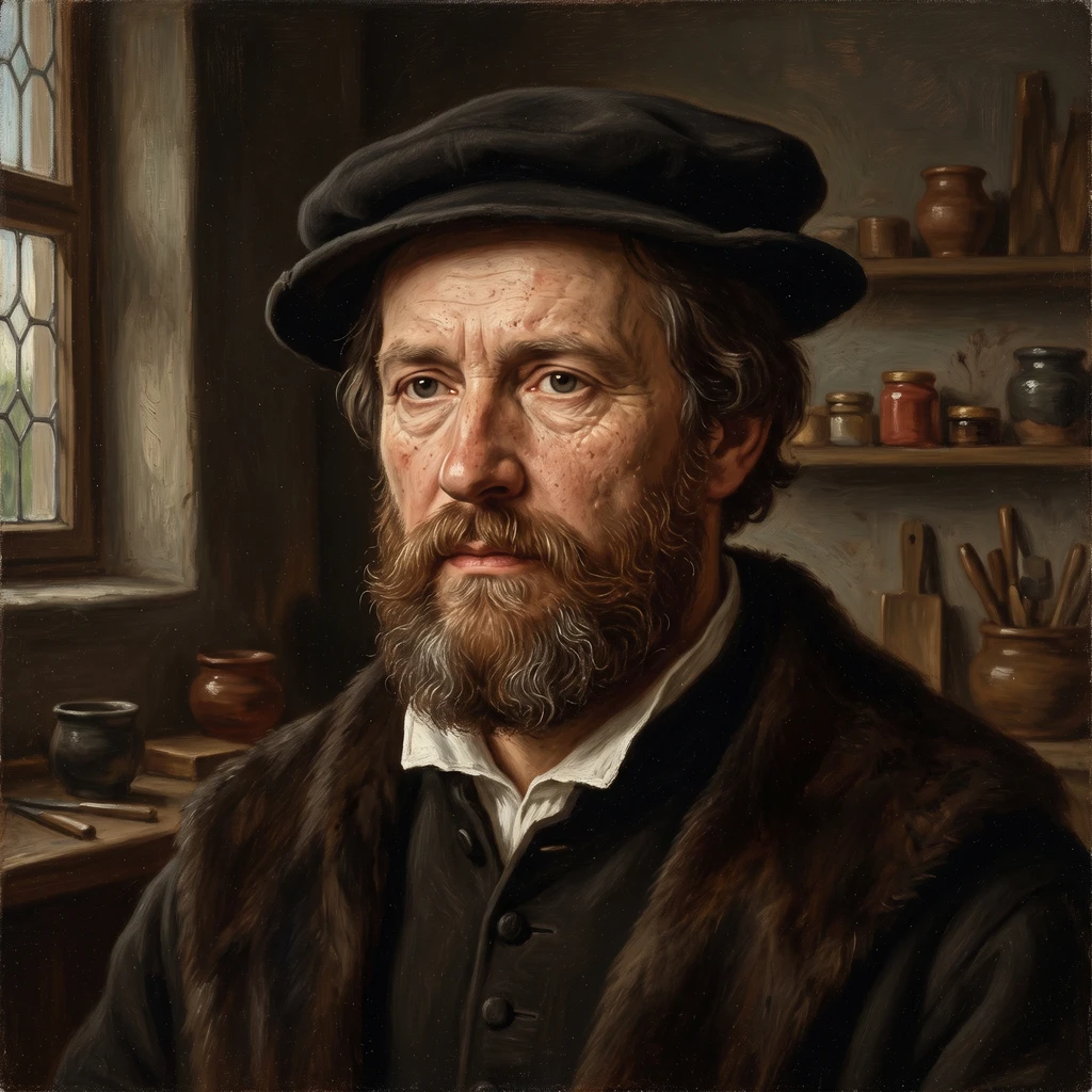 Portrait of Erhard Schön