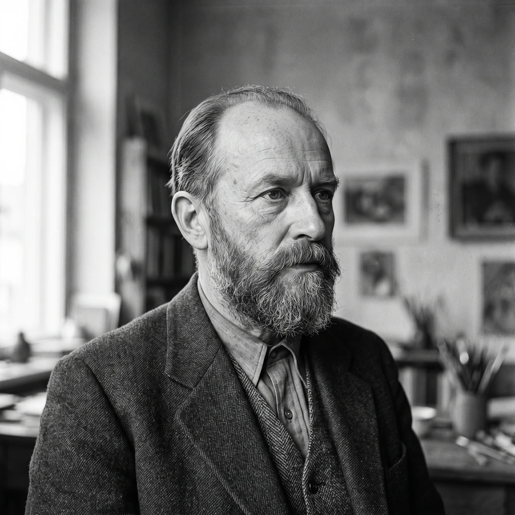 Portrait of Hans Schmithals