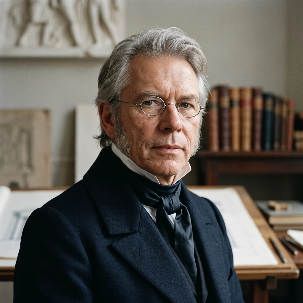 Portrait of Karl Friedrich Schinkel