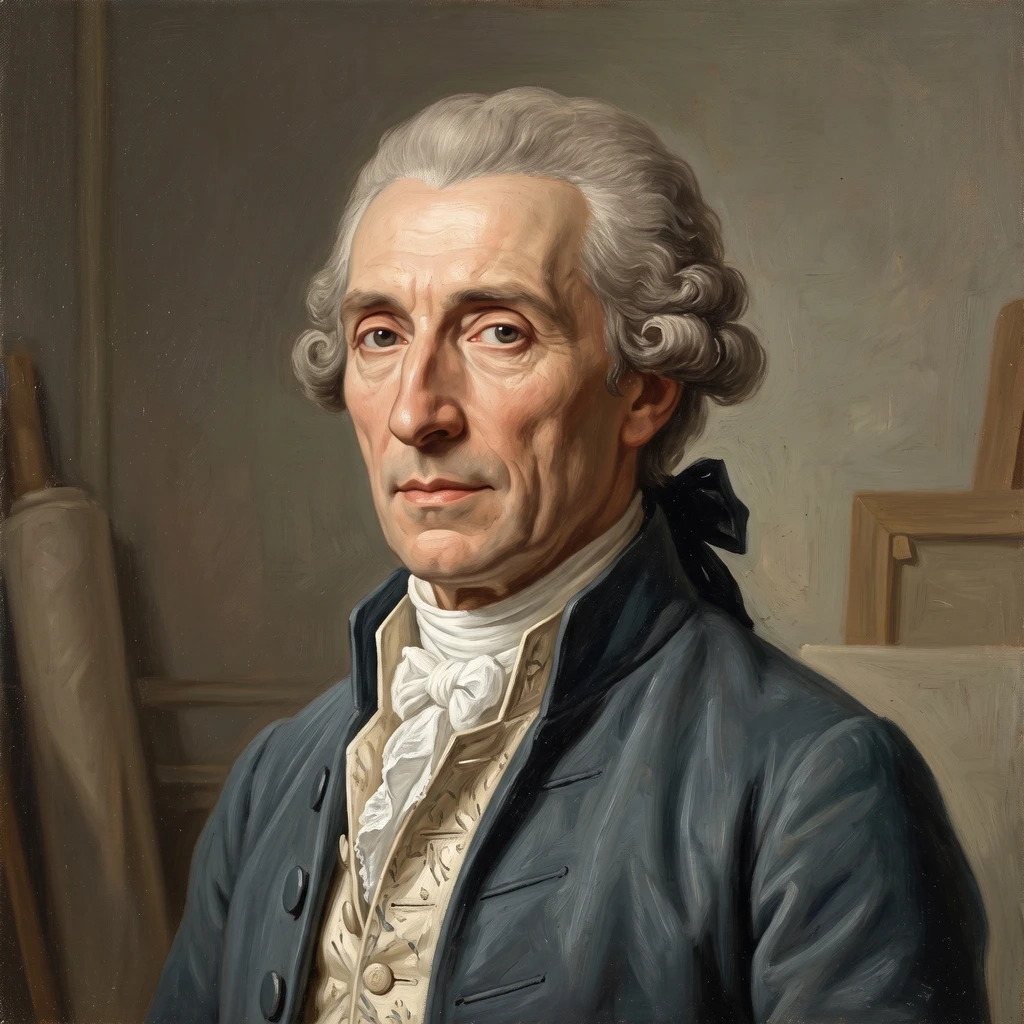 Portrait of Jean-Frédéric Schall