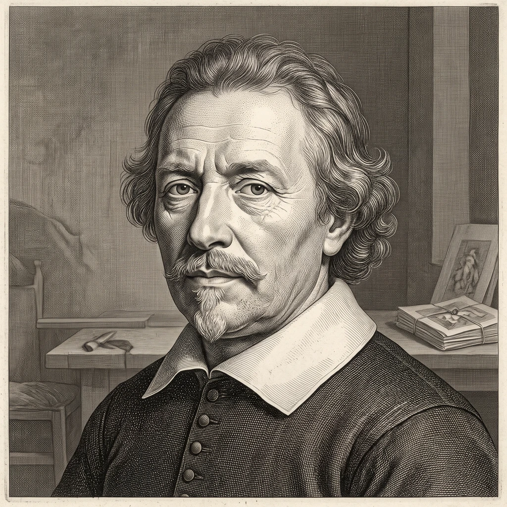 Portrait of Andries Jacobsz. Stock