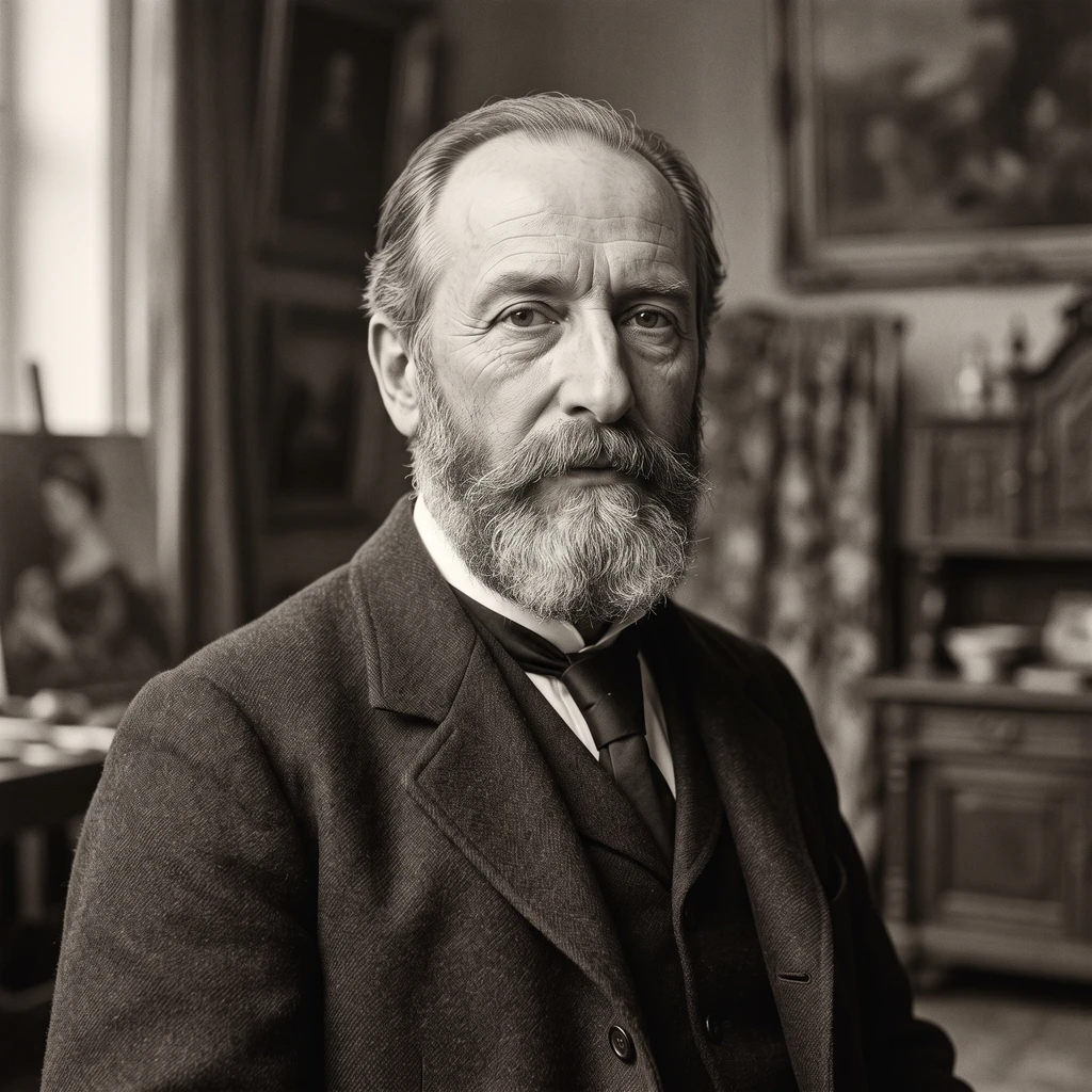 Portrait of Alfred Stevens
