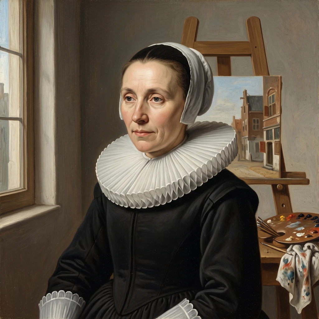 Portrait of Susanna van Steenwijk