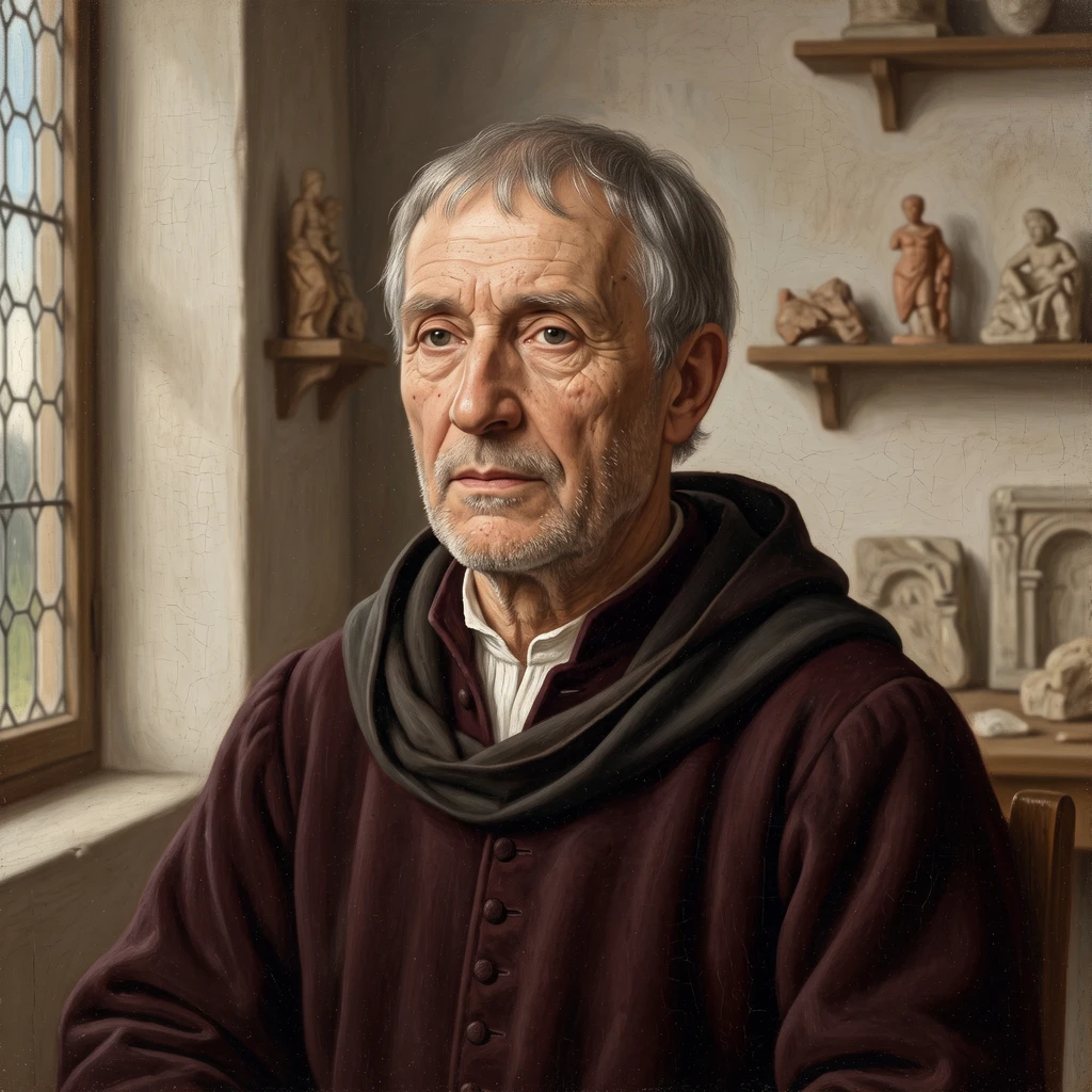 Portrait of Francesco Squarcione