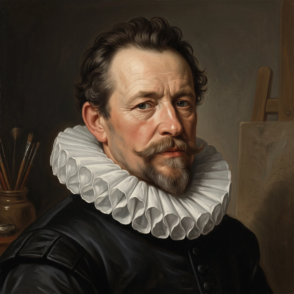 Portrait of Bartholomaeus Spranger