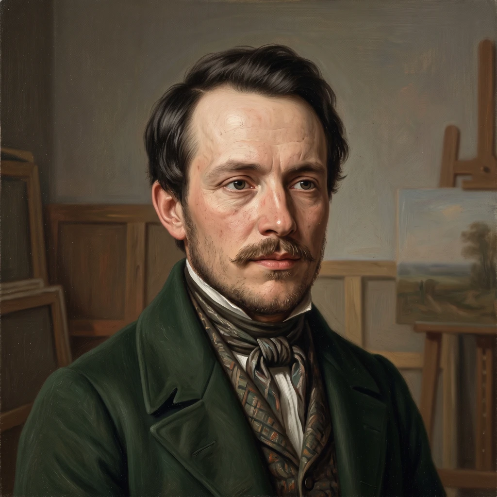 Portrait of Frederik Hansen Sødring